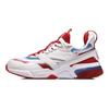 Li Ning 001 Departure Syntetisk Skinn Semsket Stoff Støtdemping Slitesterk Sklisikker Støtte Lett Vekt Lav Topp Løpesko AGLN227-1