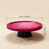 Plastic Cake Stand Detachable Pedestal Fruit Bowl Drain Hole Food Serving Dish Stackable Snack Dessert Plate Kitchen Tableware