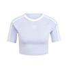 (WMNS) Adicolor 3-Stripes Baby T-shirt Asia Sizing 'Violet Tone' Women's IP0658