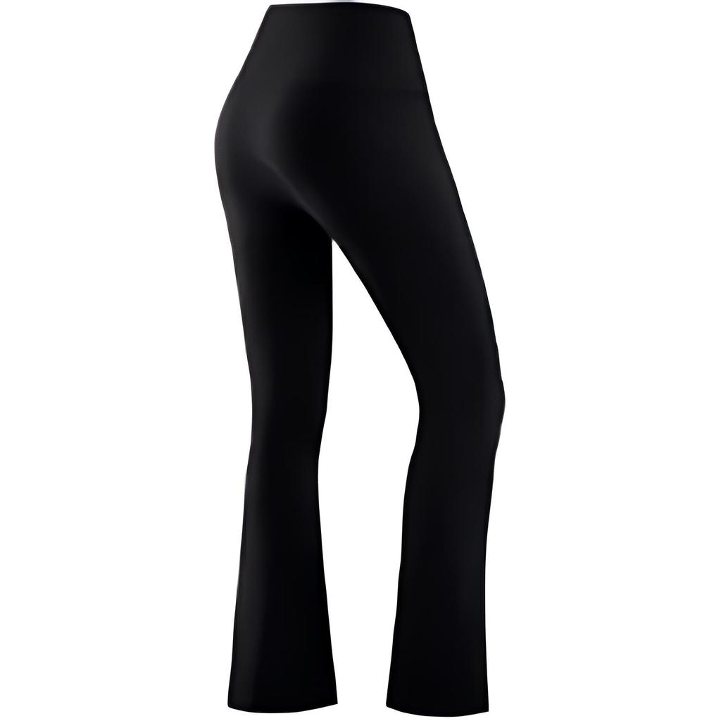 Anta Training Series Solid Color Fleece High Waist Casual Pants Women bottoms Black 962447302-2