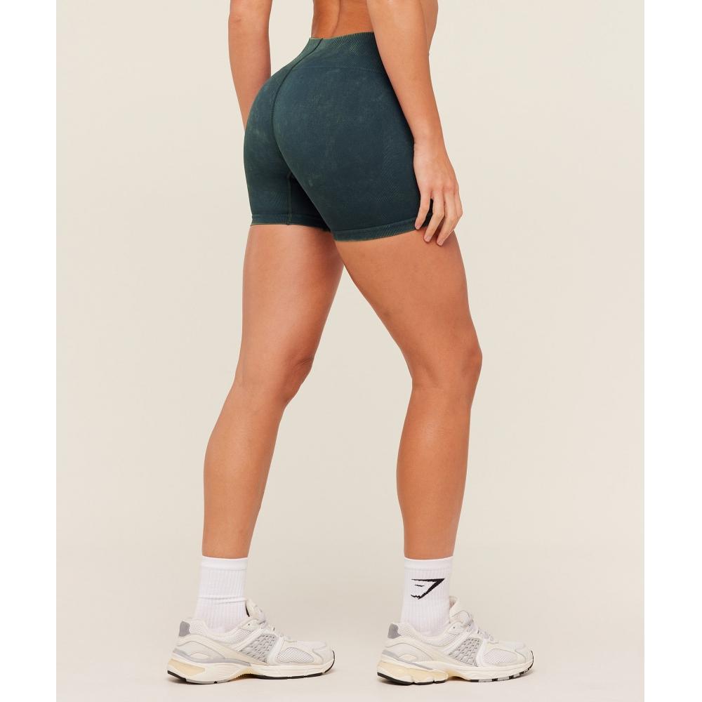 Gymshark Steel Seamless Shorts Deep Petrol Blue B6b3p Udth