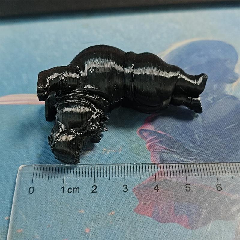 1Pcs Hippopotamus Figurine 3D Printing Yoga Hippopotamus Statue Multiple Styles Hippopotamus Decorative Ornament