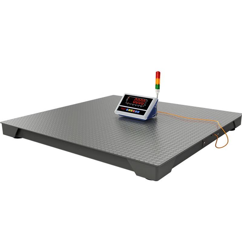 Industrial Digital Floor Scale with Alarm & Warning Lights (CN Version)