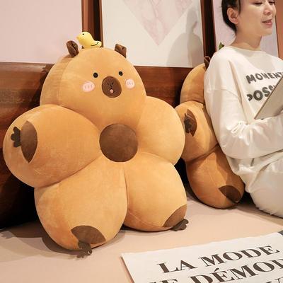 Kreative neue Capybara Kapibara Hüft-Softtasche Nachttischsitz Büro Student Zuhause multifunktionales Kissen