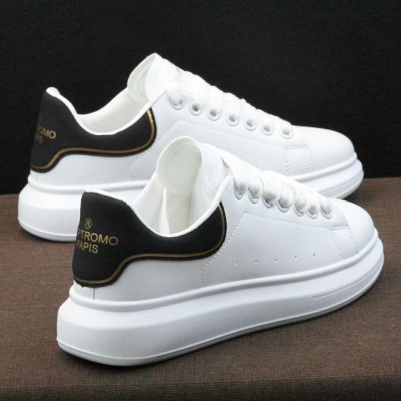 Fashion High Quality Men's Casual Shoes Genuine Leather Couple Sneakers Designer Sports Sneakers Women's  White Shoes Tennis Shoes