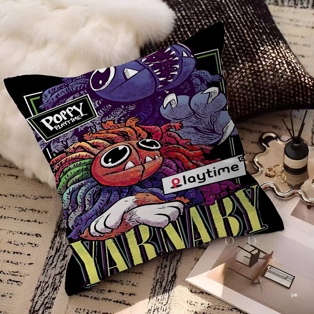 

Horror Video Game PoppysPPlaytime Pillow Anime Pillow Sofa Bed Head Pillow Cover Cushion Cover x cm Fashion 30X30cm