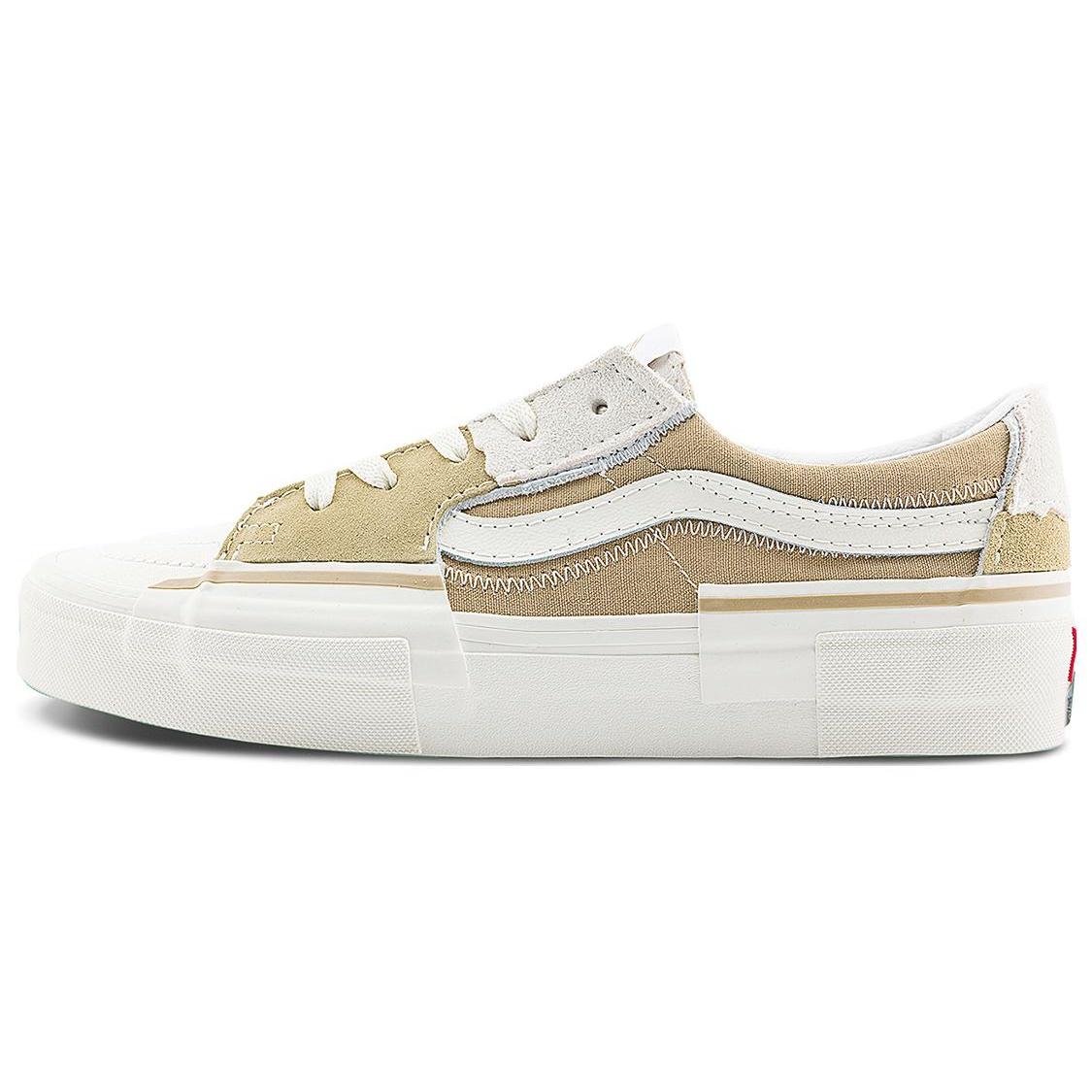 Vans Sk8-Low Reconstruct  Beige White  Men s VN0009QSCNI EU 35