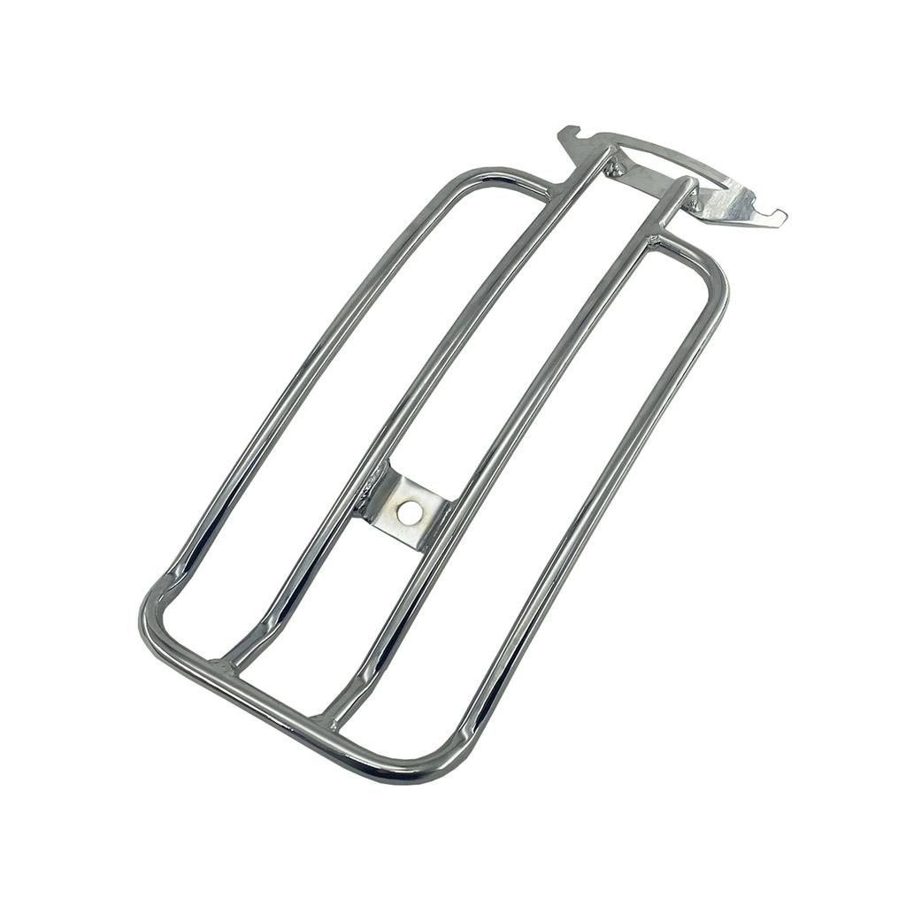 Steel Chrome Solo Seat Luggage Fender Rack Mount For Harley Touring Road King FLHR Electra Glide 1997-2023