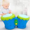 Handtrommeln für Kinder, pädagogische Instrumente, leuchtende, schlagende Handtrommel, verbessert das Rhythmusgefühl, lernt Musikspielzeug-Set als Geschenk