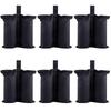 Ailunate Tent Weight Bags, Sandbags, 10kg Sand, Tent Weight Bags, Tarp Weight Bags, Typhoon and Strong Wind Protection, Outdoor, Set of 6