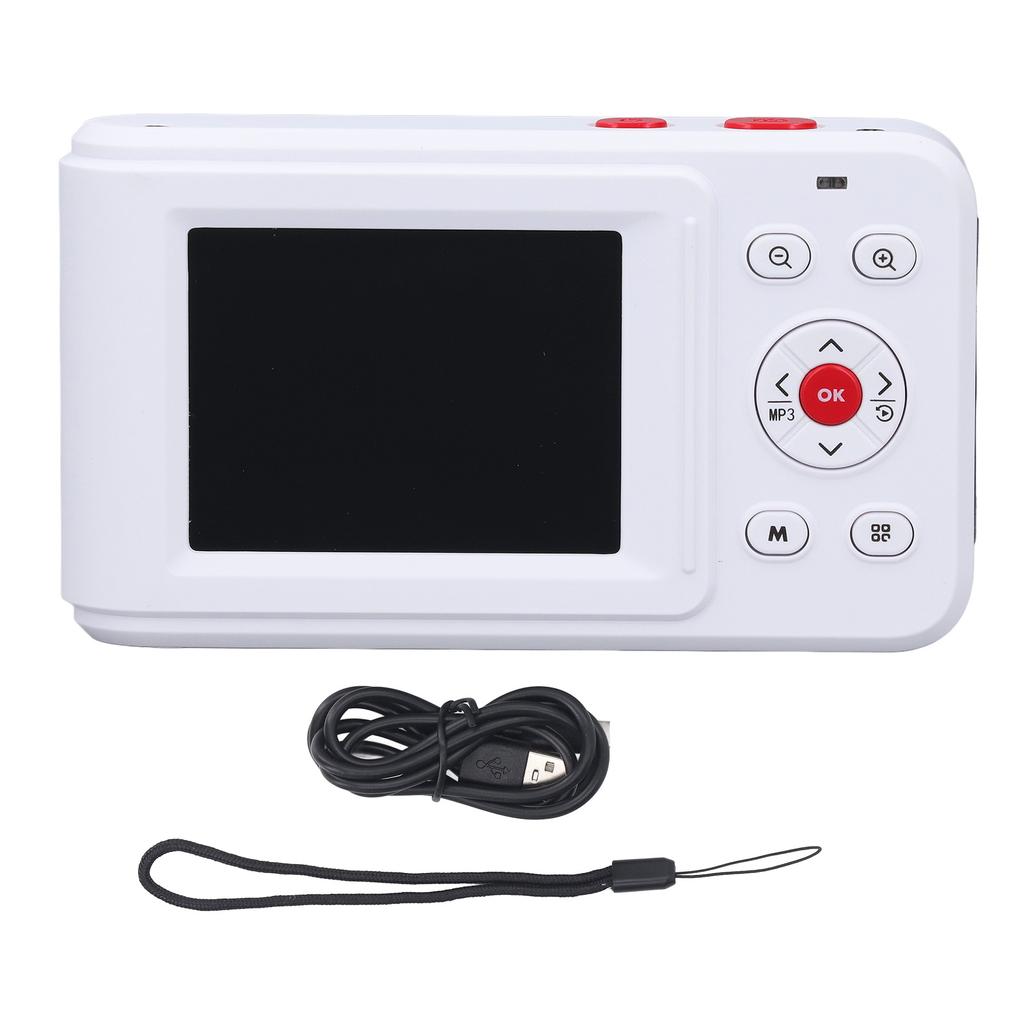 Digital Camera 72MP 2.5K Video Output Dual Screen Compact Camera 16X Zoom Autofocus Selfie Camera fo