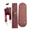 PU Bag Accessories Set  Crochet Bag Bottom Shaper Pads Shoulder Strap For DIY Crafting And Fashionable Style Enhancement