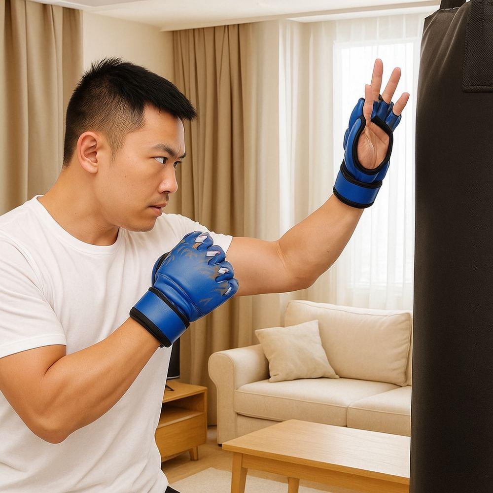 Half Finger Fighting Gloves Professional Training Gloves Fighting Equipment Boxing Gloves Training
