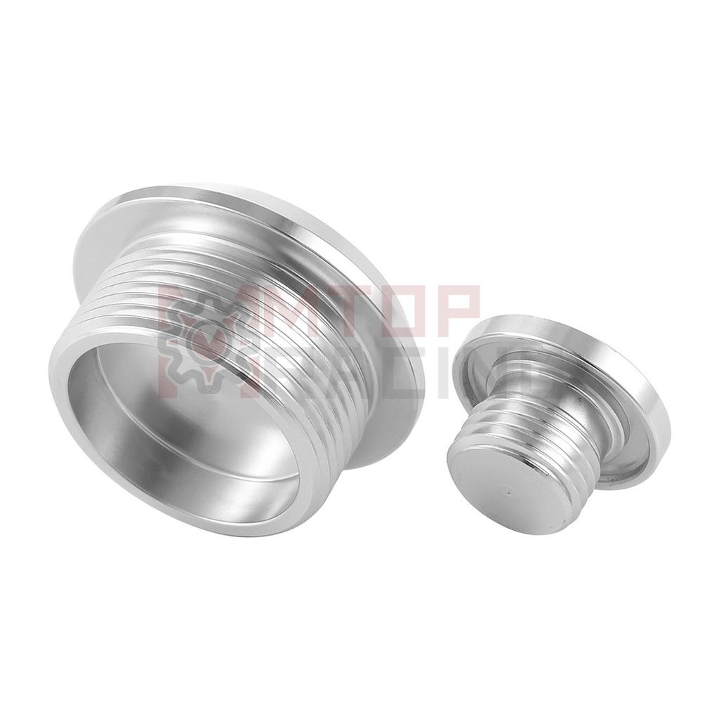 Pair 30mm 14mm Engine Cover Caps For Honda NT650 NC700 CTX700 CG125 CBF500 CB500 CB1100 CB1300 XRV750 XRV650 Crankcase Screw Cap