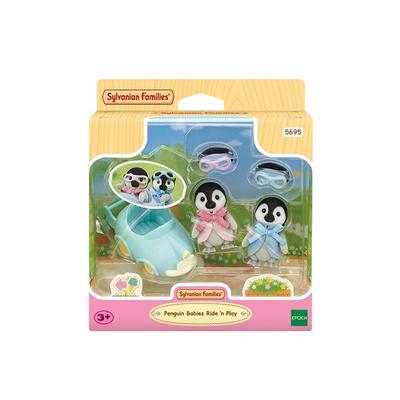 Sylvanian Family Penguin Duo Bungbunga Figurenset 5695, 1 Set, beliebtes koreanisches Spielzeug