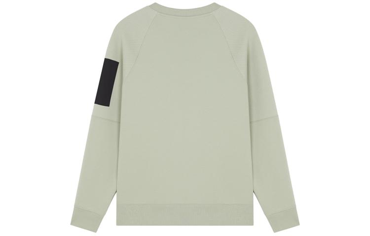 New Balance Sweatshirts Men's Green Crew Neck Moderate Regular AMT21359-PGE