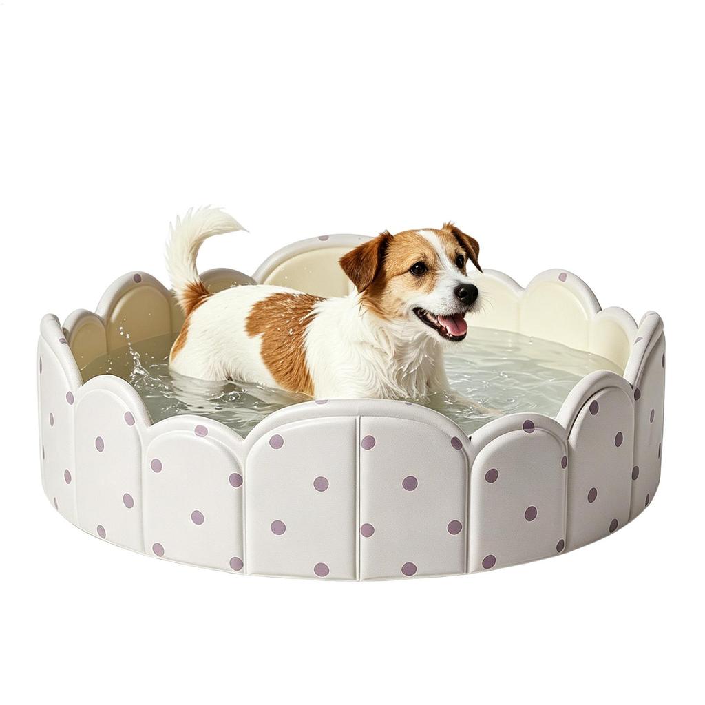 Foldable dog Swimming Pool pet Play Water Bath Tub Portable Summer Cool Pet Cleaning Basin For Outdoor Travel Backyard