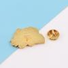Origami Panda Bamboo Enamel Pin - Cute Badge Gift for Friends & Classmates, Souvenir & Backpack Decoration.