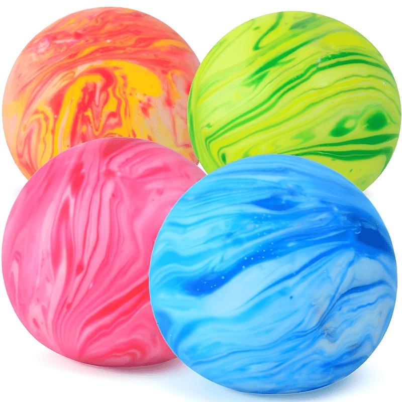 1 Piece Of Randomly Colored Glass Ball-Shaped Squeeze Toy, Slow Rebound Grip Ball, Soft Rubber Stress Relief Toy For Children, Fun Shape