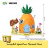 Spongebob Squarepants Pineapple House Construction Blocks Flagship Edition Children'S Assembly Game Plaything Model Present Building Blocks