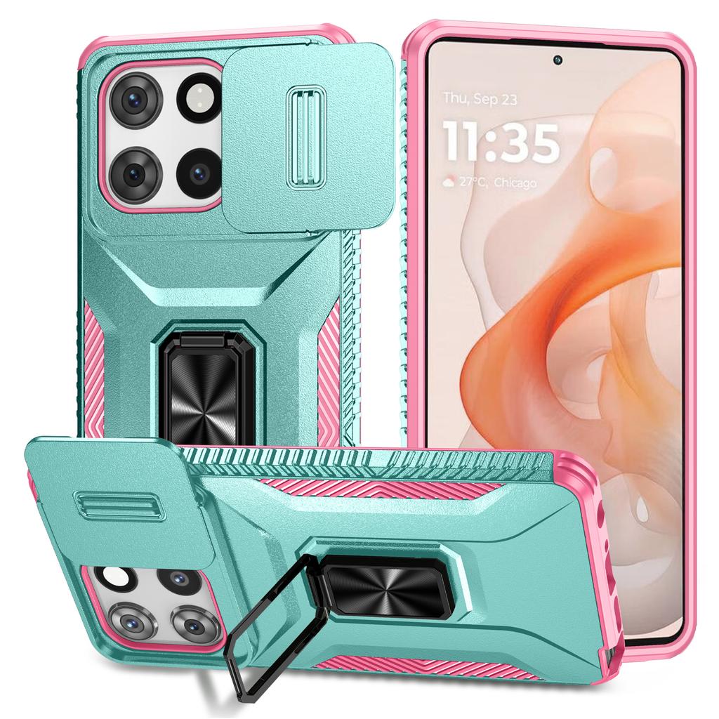 For Motorola Moto G Stylus 5G (2025) Case Camshield Kickstand TPU + PC Anti-Slip Phone Cover