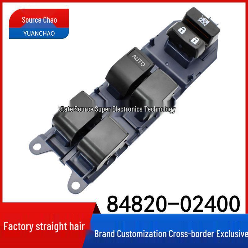 

Переключатель стеклоподъемника Toyota для Levin, Corolla, Yaris, Xiangwei, Vios (Часть №: 84820-02400) Electric