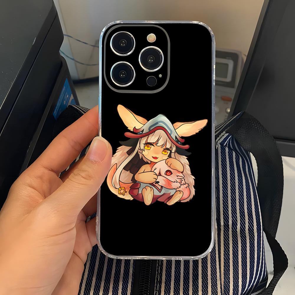 

Made In Abyss Anime Phone Case Transparent For Iphone 15 17 Pro Max 16 14 Pro 11 12 Pro 13 X XR XS SE Back Cover iPhone16Pro