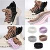 Soft Plush Shoe Lace 120cm Long Polyester Shoelaces Replaceable Sneakers Lace for Adults Trainers Footwear Decoration