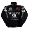 Unisex Rennjacke Motorradfahren Winddichtes Radtrikot Outdoor-Sportbekleidung Schwarz