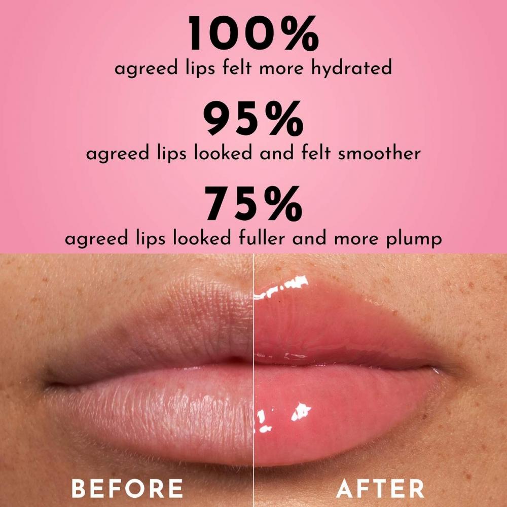 Lawless Forget The Filler Lip Plumper Line Smoothing Gloss 0.11 Oz  3.3 Ml Velvet Rosy Mauve With Plummy Undertones