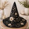 Cosplay Halloween Witch Hat Wide Brim Party Hat Halloween Accessories Festival Hat  Cosplay Party