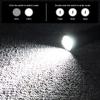 SecurityIng EF05 EDC 887 IPX6 LED Flashlight with Zoom and Power Ideal for Outdoor Night and Nighttime Repairs Sold Flashlight, Lumens, Indicator,