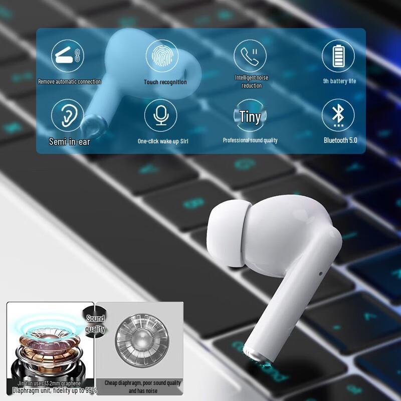 MOGCO FG07 Wireless Bluetooth Noise-Cancelling Sport Earbuds