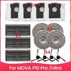AEE4-For MOVA P10 Pro For Ultra Sweeper Replacement Accessories Side Brush Hepa Filter Mop Cloth Dust Bag Parts