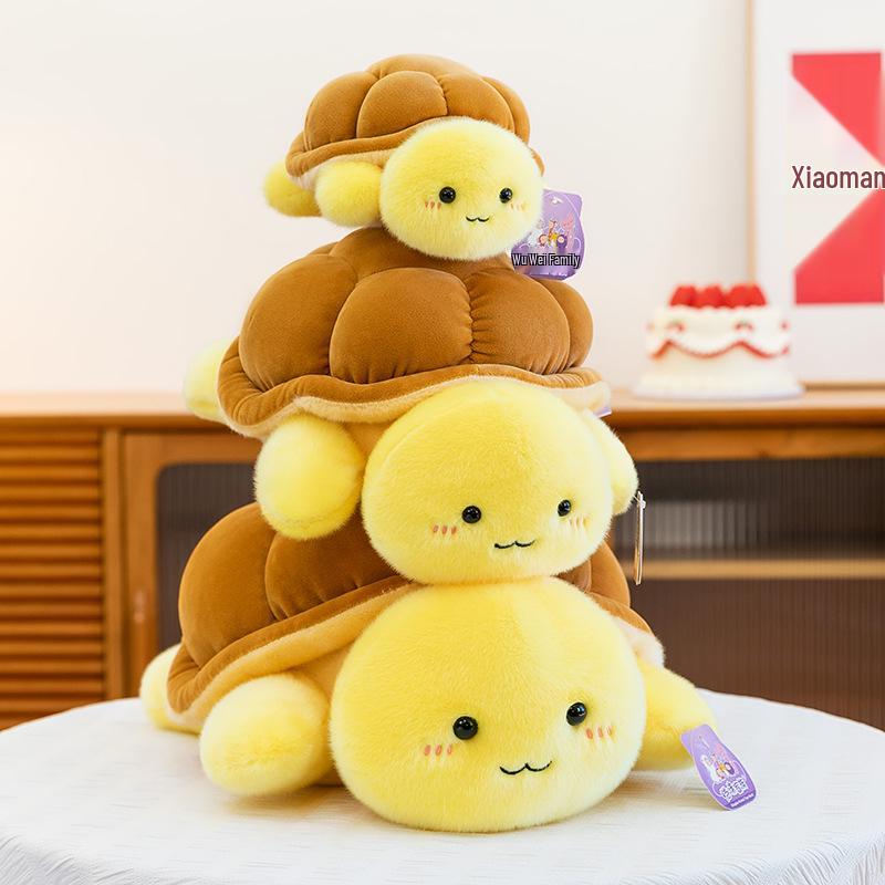 Adorable Turtle Plush Toy for Kids' Desks - Perfect Birthday Gift for Girls