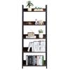 Metal Bookshelf Open Bookshelf 5-Tier for Living Room Bedroom & Office