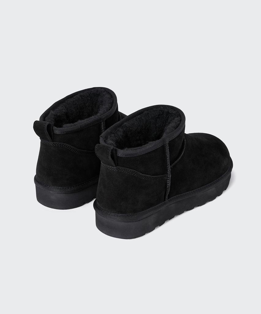 Musinsa Standard Winter Pug Short Boots [Black]
