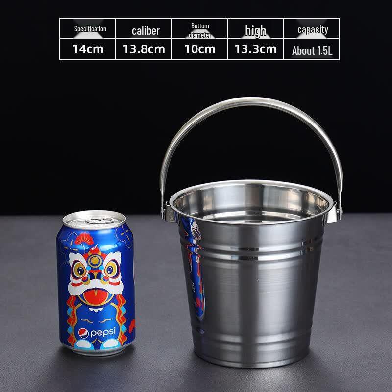 Stainless Steel Ice Bucket