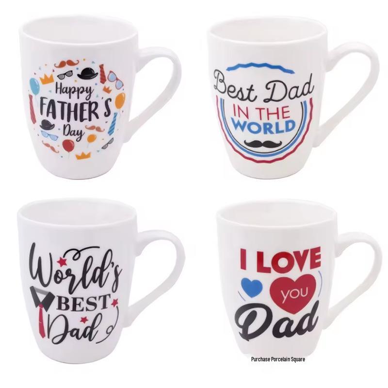 Personalisierte konische Keramik-Trommeltasse, 11oz Becher mit großem Bauchvolumen
