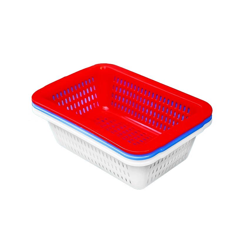 Plastic Draining Vegetable Basket