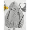Autumn Cute Cat Cartoon Print Men Sweatshirt Women Harajuku Casual Loose Hooded Fashion Soft Pocket Hoodies Warm Female Clothes