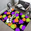 3D Game S-Splatoon-S Cartoon Carpet Rug Art for Room Decor Sofa Christmas Halloween Gifts Fans Area Rug Non-slip Floor Mat