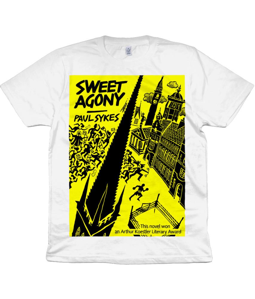 

PAUL SYKES - SWEET AGONY - White- Organic T-Shirt - Wakefield - Boxing L
