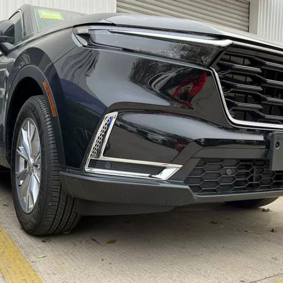 ABS Chrome Front Fog Light Lamp Trim for Honda CRV CR-V -2025