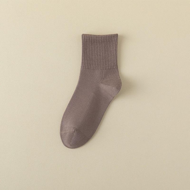 Women'S Boneless Socks, Non-Binding, Seamless Toe, Reinforced Heel, Knit Fabric with Cotton, Polyester, Spandex - Comfortable & Stretchable