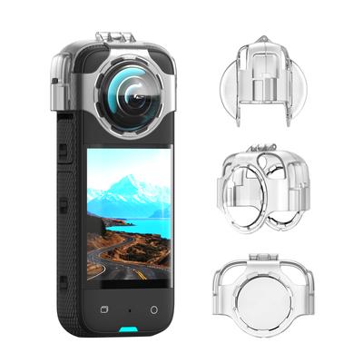 Snap On Lens Guard Anti Fog Lens Protective Cover Lens Cap Sports Camera Accessories for Insta360 X3 Action Camera