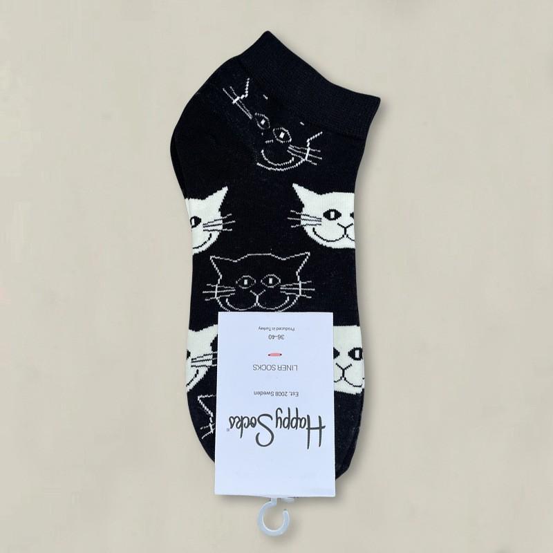 Happy Socks Womens Ankle Cartoon Cute Cotton Low Cut Colorful Casual