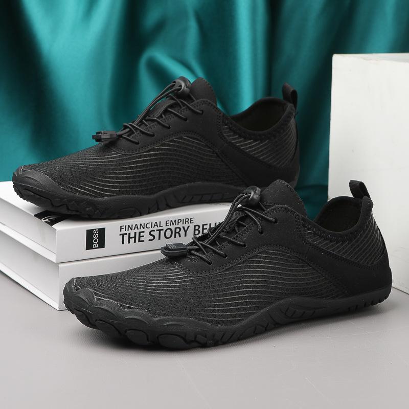 Outdoor beach shoes men's and women's swimming wading shoes couple non-slip creek shoes five-finger sports training fitness shoes