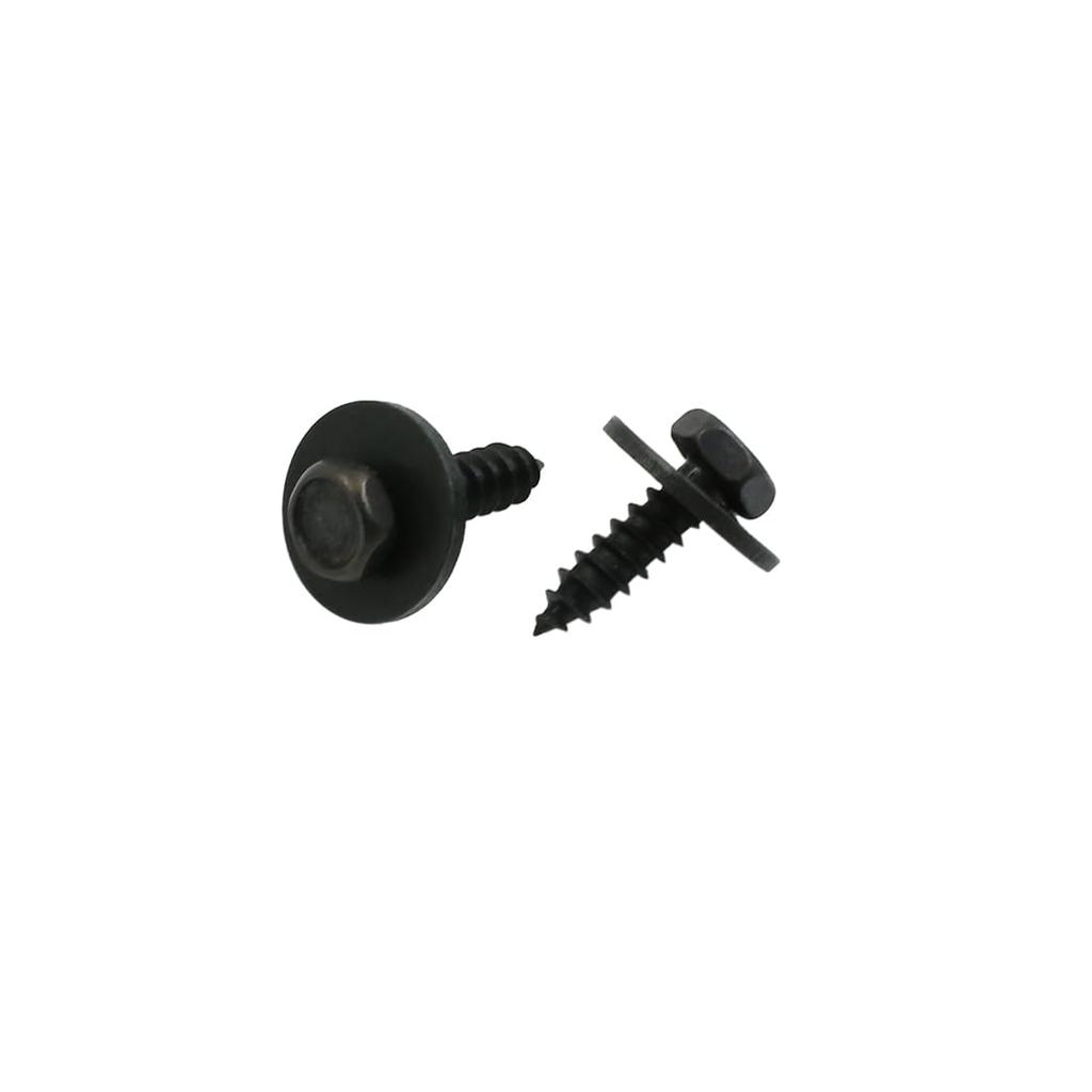 uxcell Spring U Shape Screw Clips Metal U-Type Clips with Screws for Car Fender Door Trim Panel Nuts Fasteners 4pcs