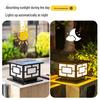 UOSU Solar Pillar Light Outdoor Waterproof Garden Post Lamp